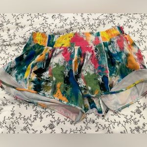 Lululemon multi colored shorts